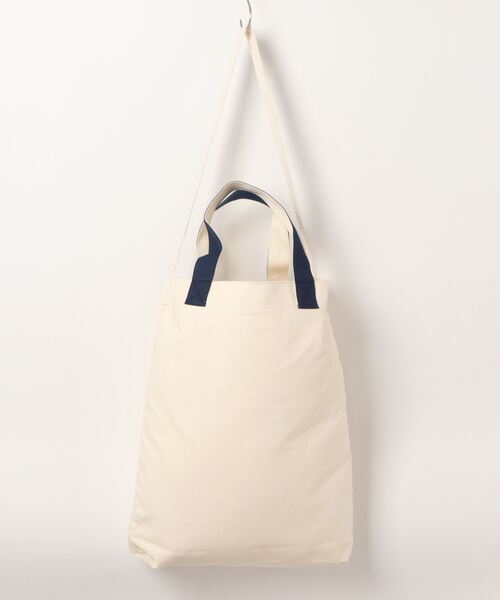 Doux archives（ドゥアルシーヴ）の「２ＷＡＹトートバッグ（トートバッグ・レディース・ネイビー/レッド・FREE）」の3枚目の写真