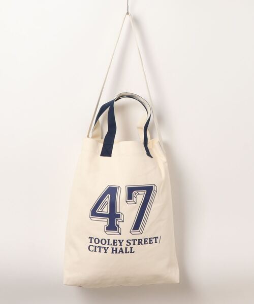 Doux archives（ドゥアルシーヴ）の「２ＷＡＹトートバッグ（トートバッグ・レディース・ネイビー/レッド・FREE）」の8枚目の写真