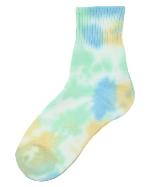 WEGO（ウィゴー）の「WEGO/タイダイソックス（ソックス/靴下・レディース・イエロー/ピンク/その他1・FREE）」の2枚目の写真