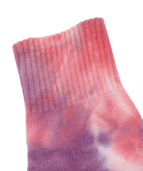 WEGO（ウィゴー）の「WEGO/タイダイソックス（ソックス/靴下・レディース・イエロー/ピンク/その他1・FREE）」の4枚目の写真