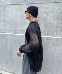 AMAIL | Transparent over shirt(シャツ/ブラウス)