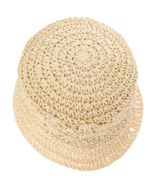 AMERICAN HOLIC（アメリカンホリック）の「ペーパー細編みハット（ハット・レディース・ブラウン/ナチュラル・FREE）」の19枚目の写真