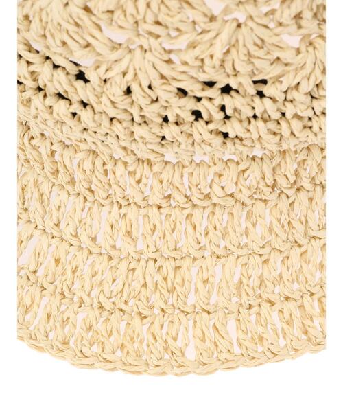 AMERICAN HOLIC（アメリカンホリック）の「ペーパー細編みハット（ハット・レディース・ブラウン/ナチュラル・FREE）」の20枚目の写真