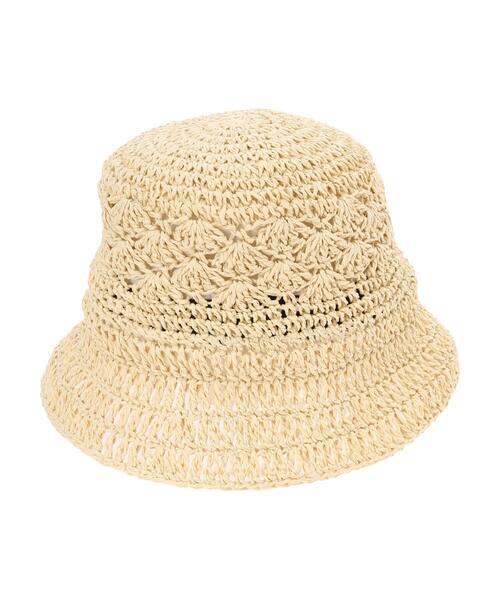 AMERICAN HOLIC（アメリカンホリック）の「ペーパー細編みハット（ハット・レディース・ブラウン/ナチュラル・FREE）」の22枚目の写真