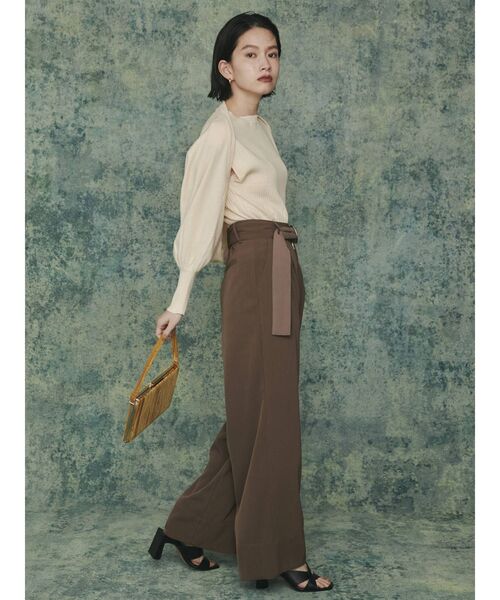 COTORICA(コトリカ)の「アンサンブルボレロ×タンクニット【SET商品】(ニット/セーター・レディース・ブラック/ブラウン/グリーン/アイボリー・FREE)」の20枚目の写真