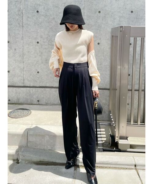 COTORICA(コトリカ)の「アンサンブルボレロ×タンクニット【SET商品】(ニット/セーター・レディース・ブラック/ブラウン/グリーン/アイボリー・FREE)」の15枚目の写真