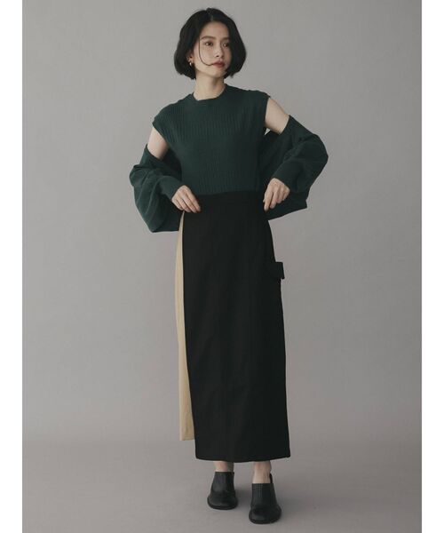 COTORICA(コトリカ)の「アンサンブルボレロ×タンクニット【SET商品】(ニット/セーター・レディース・ブラック/ブラウン/グリーン/アイボリー・FREE)」の21枚目の写真