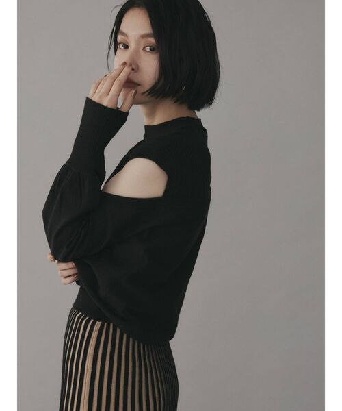 COTORICA(コトリカ)の「アンサンブルボレロ×タンクニット【SET商品】(ニット/セーター・レディース・ブラック/ブラウン/グリーン/アイボリー・FREE)」の22枚目の写真