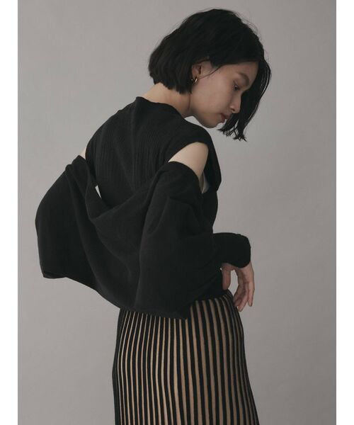 COTORICA(コトリカ)の「アンサンブルボレロ×タンクニット【SET商品】(ニット/セーター・レディース・ブラック/ブラウン/グリーン/アイボリー・FREE)」の12枚目の写真