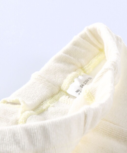 BRANSHES(ブランシェス)の「【あにまるシリーズ】スパッツ+ソックスセット(ねこ・うさぎ・こあら・くま)(ベビーシューズ/ベビーソックス・キッズ・チャコールグレー/ベージュ/ライトグリーン/アイボリー・FREE)」の9枚目の写真