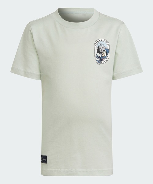 adidas(アディダス)の「ディズニー ミッキー&フレンズ Tシャツ / アディダスオリジナルス(キッズ/子供用)(Tシャツ/カットソー・キッズ・ブルー/グリーン・120/130/110/100)」の2枚目の写真
