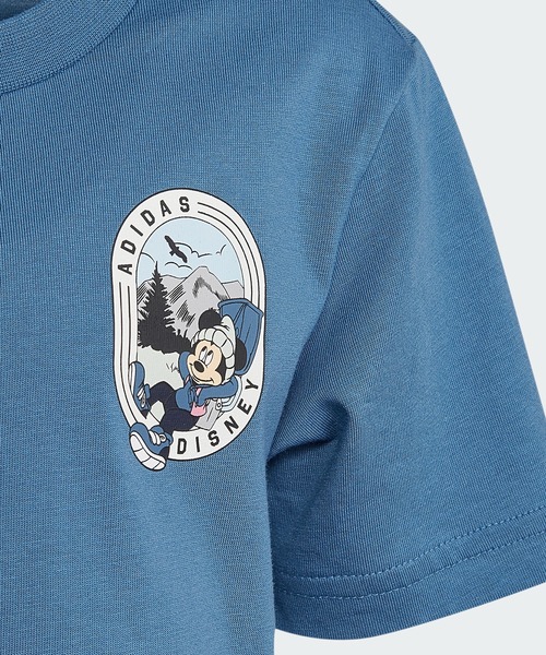adidas(アディダス)の「ディズニー ミッキー&フレンズ Tシャツ / アディダスオリジナルス(キッズ/子供用)(Tシャツ/カットソー・キッズ・ブルー/グリーン・120/130/110/100)」の5枚目の写真
