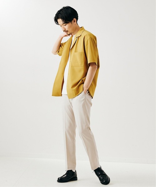 417 EDIFICE(フォーワンセブンエディフィス)の「《追加販売》【Reflax / リフラクス】スリムパンツ(スラックス・メンズ・グレー/グレー系その他/ベージュ/ネイビー・SMALL/MEDIUM/LARGE)」の11枚目の写真