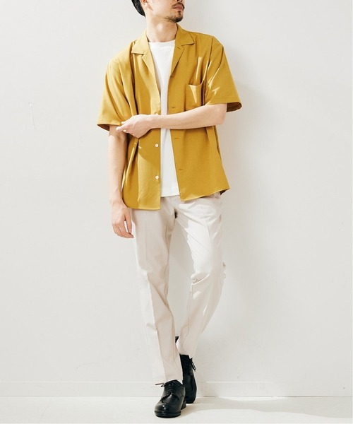 417 EDIFICE(フォーワンセブンエディフィス)の「《追加販売》【Reflax / リフラクス】スリムパンツ(スラックス・メンズ・グレー/グレー系その他/ベージュ/ネイビー・SMALL/MEDIUM/LARGE)」の16枚目の写真
