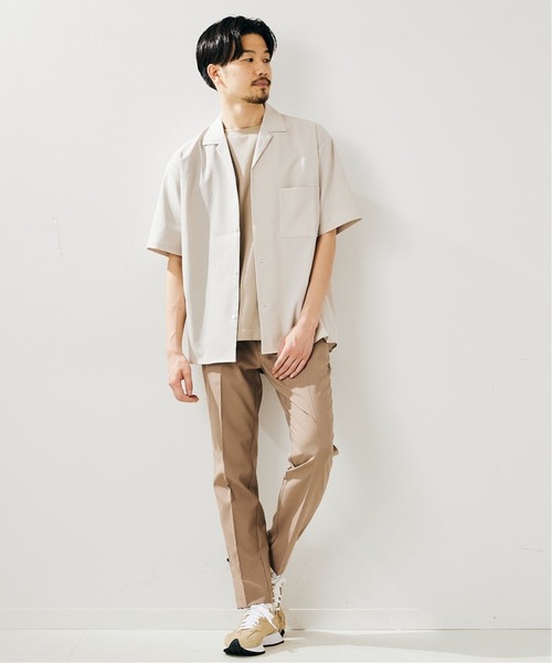 417 EDIFICE(フォーワンセブンエディフィス)の「《追加販売》【Reflax / リフラクス】スリムパンツ(スラックス・メンズ・グレー/グレー系その他/ベージュ/ネイビー・SMALL/MEDIUM/LARGE)」の22枚目の写真