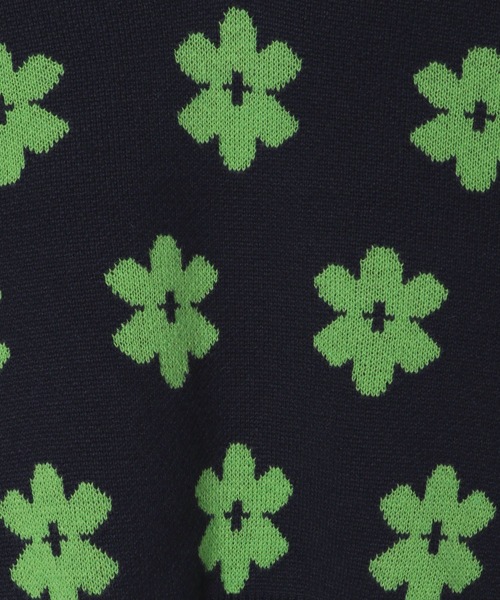 LOWRYS FARM（ローリーズファーム）の「フラワーＪＱニットベスト　356911（ベスト・キッズ・ブラック/ネイビー/ブラウン・110cm/120cm/130cm/140cm/150cm）」の11枚目の写真