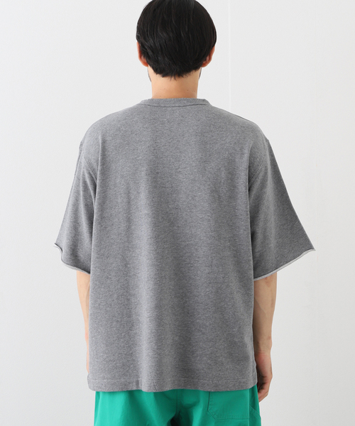 417 EDIFICE(フォーワンセブンエディフィス)の「【BURK / バーク】 マスコットカレッジスウェット(Tシャツ/カットソー・メンズ・グレー/アイボリー・MEDIUM/LARGE)」の8枚目の写真