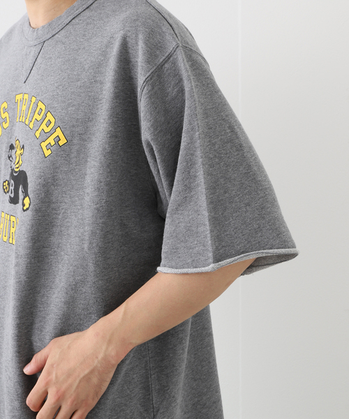 417 EDIFICE(フォーワンセブンエディフィス)の「【BURK / バーク】 マスコットカレッジスウェット(Tシャツ/カットソー・メンズ・グレー/アイボリー・MEDIUM/LARGE)」の10枚目の写真
