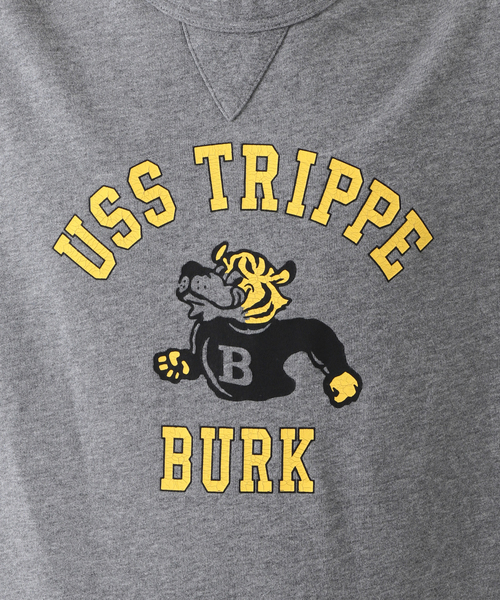 417 EDIFICE(フォーワンセブンエディフィス)の「【BURK / バーク】 マスコットカレッジスウェット(Tシャツ/カットソー・メンズ・グレー/アイボリー・MEDIUM/LARGE)」の15枚目の写真
