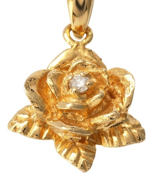 EIMY ISTOIRE（エイミーイストワール）の「eimy jewelryローズダイヤチャーム（ネックレス・レディース・ゴールド・FREE）」の5枚目の写真