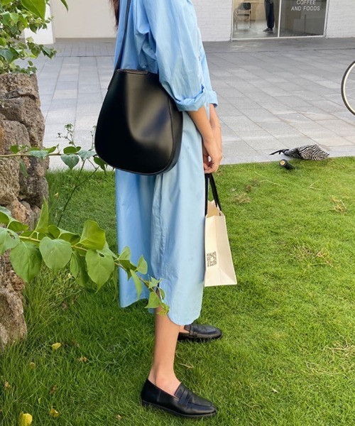 yuue' ( wear )（ユーイ）の「ポーチ付きレザートートバッグ（トートバッグ・レディース・ブラック/ブラウン・FREE）」の9枚目の写真