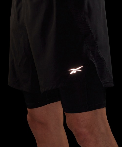 Reebok(リーボック)の「ランニング ツーインワン ショーツ / Running Two-in-One Shorts(その他パンツ・メンズ・ブラック・SMALL/MEDIUM/LARGE/X-LARGE/X-SMALL/XX-LARGE/XXX-LARGE)」の6枚目の写真