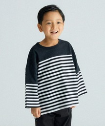 FOV | FOV/フォブ ボーダー切替 L/S Tシャツ(Tシャツ/カットソー)