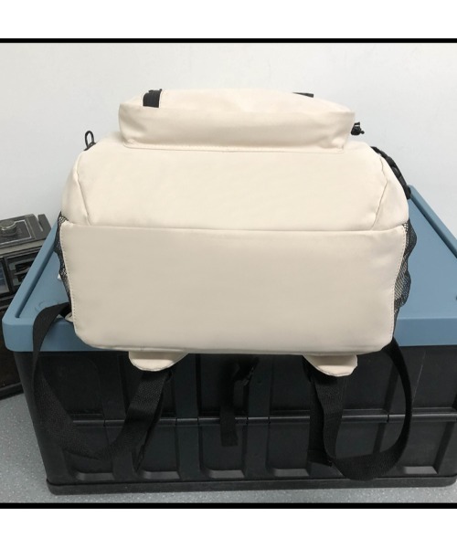 mushwear(マッシュウェア)の「『mushwear/マッシュウェア』Liリュック(バックパック/リュック・メンズ・ホワイト/ブラック・FREE)」の7枚目の写真