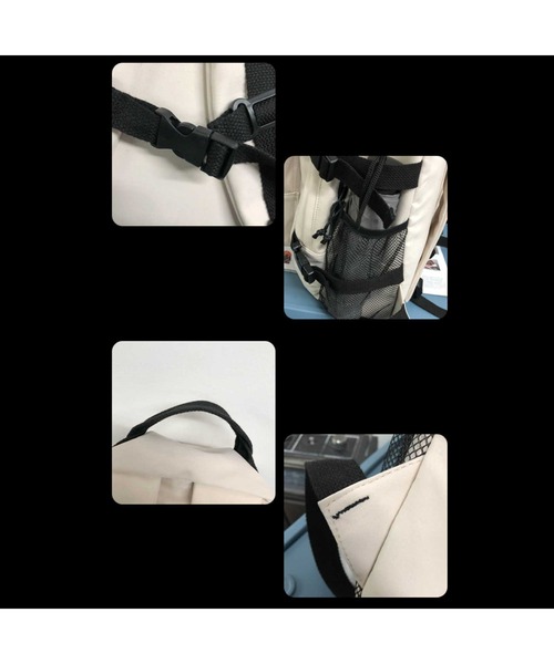 mushwear(マッシュウェア)の「『mushwear/マッシュウェア』Liリュック(バックパック/リュック・メンズ・ホワイト/ブラック・FREE)」の10枚目の写真