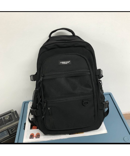 mushwear(マッシュウェア)の「『mushwear/マッシュウェア』Liリュック(バックパック/リュック・メンズ・ホワイト/ブラック・FREE)」の12枚目の写真