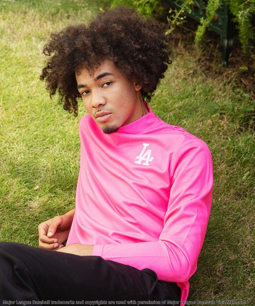 【MLB/Los Angeles Dodgers】モックネック長袖Tシャツ(Tシャツ/カットソー)|BACK TO THE FIELD(バック トゥー ザ フィールド) 【MLB/Los Angeles Dodgers】モックネック長袖Tシャツ(Tシャツ/カットソー)|BACK TO THE FIELD(バック トゥー ザ フィールド)