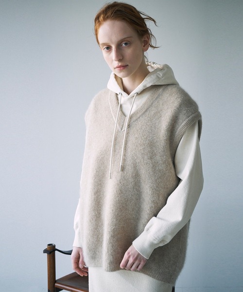 UNFIL(アンフィル)の「unfil | コットンフリース スウェットパーカー WOMEN(パーカー・レディース・ブラウン/Nat・1)」の6枚目の写真