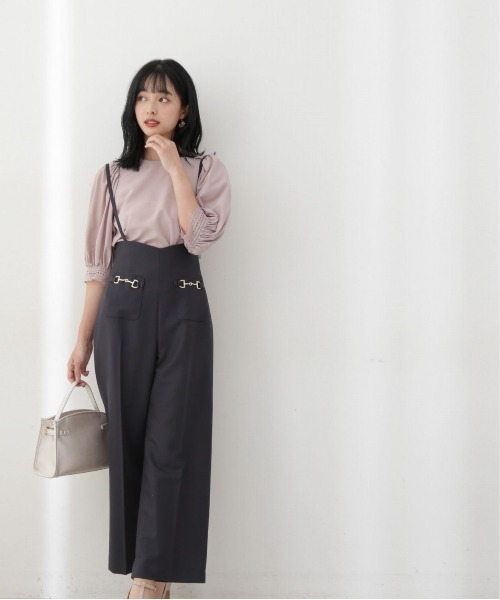 PROPORTION BODY DRESSING（プロポーションボディドレッシング）の「フロントポケットサス付パンツ / 1212230801（その他パンツ・レディース・ネイビー/ベージュ系その他/ピンク・SMALL/MEDIUM）」の17枚目の写真