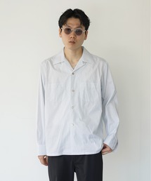 KAIKO OPEN COLLAR SHIRT "THOMAS MASON"