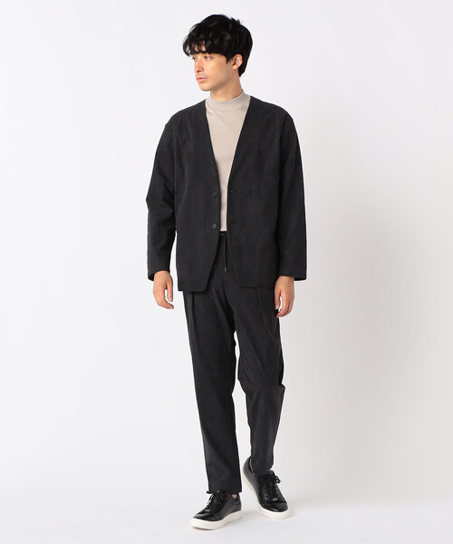 COMME CA ISM(コムサイズム)の「シルケットスムース タートルネックTシャツ(Tシャツ/カットソー・メンズ・ホワイト/ブラック/ベージュ・MEDIUM/LARGE/X-LARGE)」の6枚目の写真