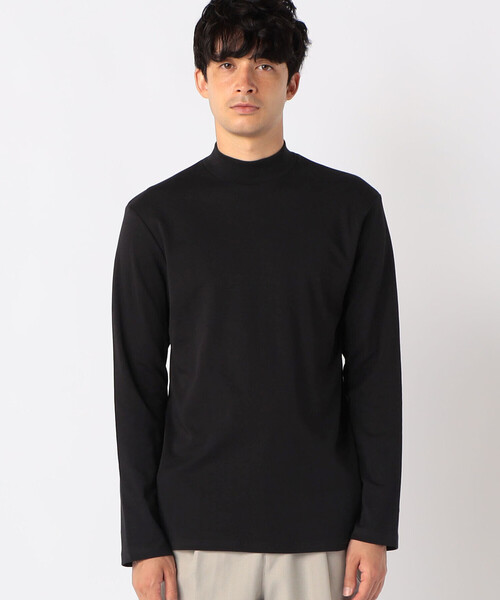 COMME CA ISM(コムサイズム)の「シルケットスムース タートルネックTシャツ(Tシャツ/カットソー・メンズ・ホワイト/ブラック/ベージュ・MEDIUM/LARGE/X-LARGE)」の8枚目の写真