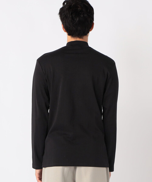 COMME CA ISM(コムサイズム)の「シルケットスムース タートルネックTシャツ(Tシャツ/カットソー・メンズ・ホワイト/ブラック/ベージュ・MEDIUM/LARGE/X-LARGE)」の10枚目の写真