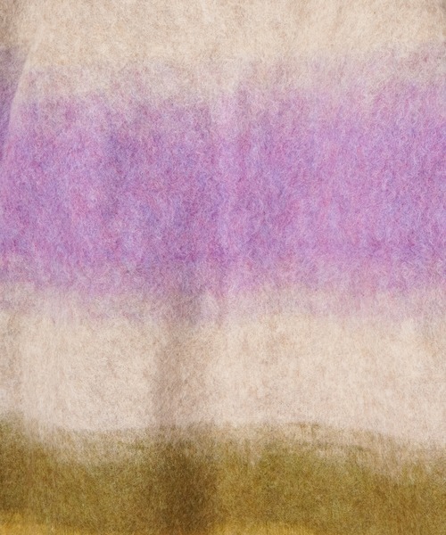 AMERICAN RAG CIE（アメリカンラグシー）の「シャギーグラデーションニットカーディガン（カーディガン/ボレロ・メンズ・パープル/グリーン/キャメル・M/L）」の16枚目の写真