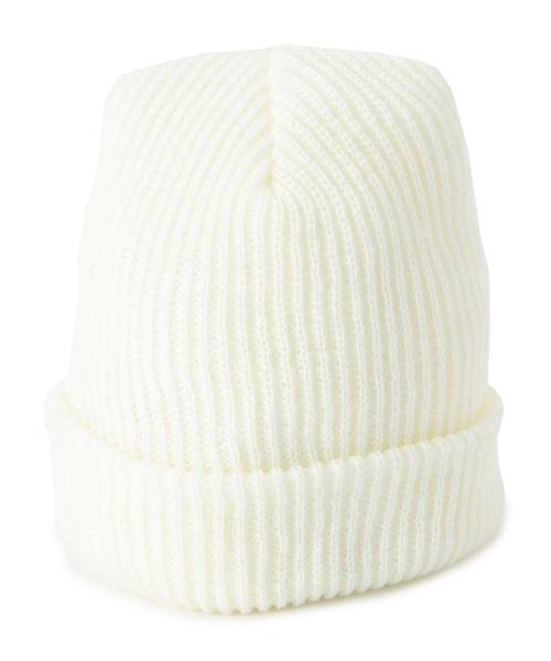 coen（コーエン）の「ニットキャップ●（ニットキャップ/ビーニー・メンズ・ホワイト/ダークグリーン/コバルトブルー・フリー）」の5枚目の写真