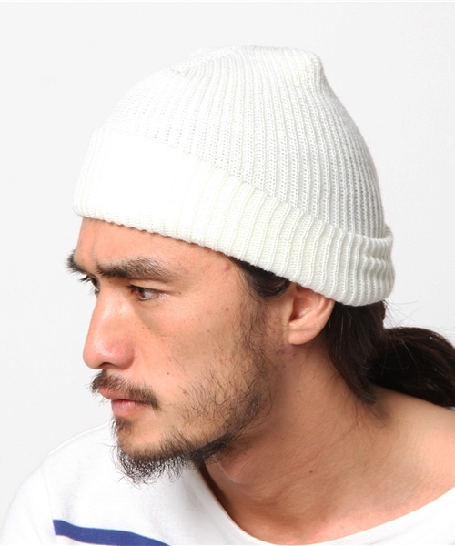 coen（コーエン）の「ニットキャップ●（ニットキャップ/ビーニー・メンズ・ホワイト/ダークグリーン/コバルトブルー・フリー）」の8枚目の写真