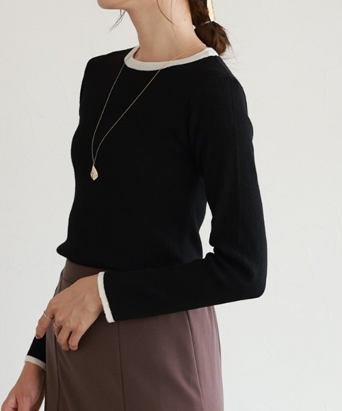 Pierrot(ピエロ)の「メタルトップロングネックレス(ネックレス・レディース・シルバー/ゴールド・FREE)」の4枚目の写真