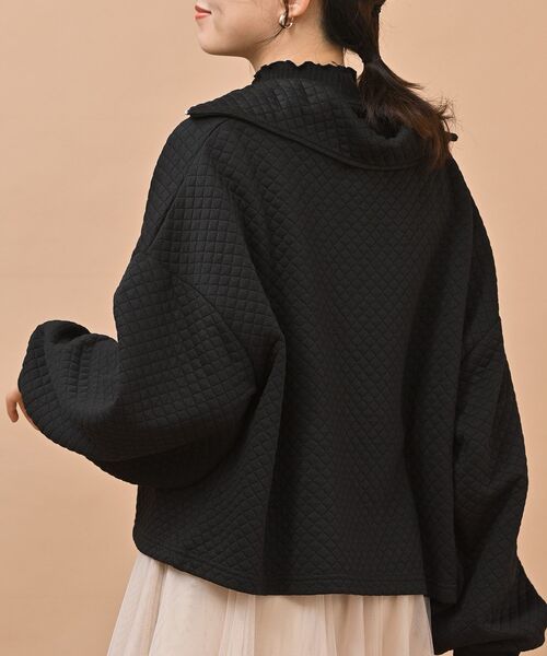 rps（アールピーエス）の「カットキルトビックカラープルオーバー（その他トップス・レディース・ブラック/ブルー/アイボリー・フリー）」の8枚目の写真