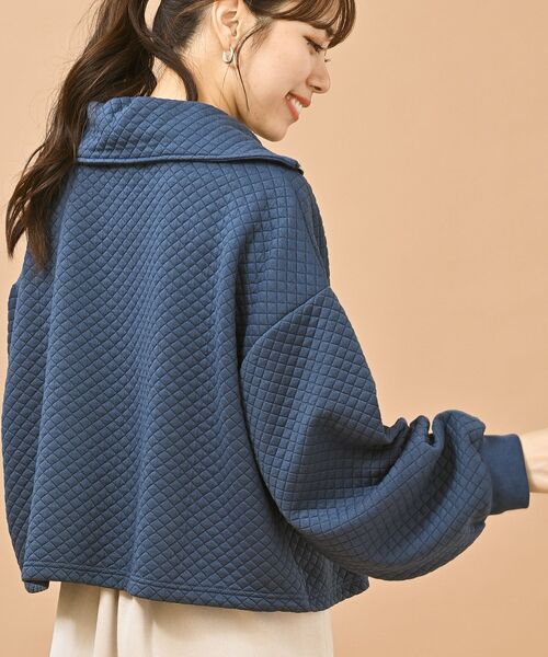 rps（アールピーエス）の「カットキルトビックカラープルオーバー（その他トップス・レディース・ブラック/ブルー/アイボリー・フリー）」の6枚目の写真