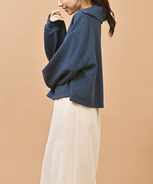 rps（アールピーエス）の「カットキルトビックカラープルオーバー（その他トップス・レディース・ブラック/ブルー/アイボリー・フリー）」の9枚目の写真