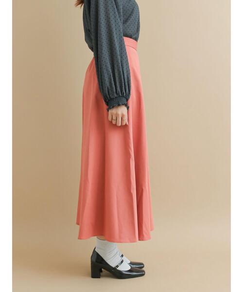 Te chichi（テチチ）の「ツイルフレアスカート（スカート・レディース・ブラウン/ピンク/グリーン・ﾌﾘ-）」の16枚目の写真