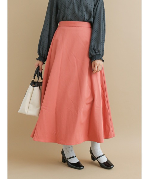 Te chichi（テチチ）の「ツイルフレアスカート（スカート・レディース・ブラウン/ピンク/グリーン・ﾌﾘ-）」の7枚目の写真