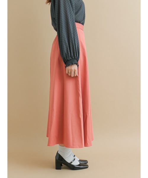 Te chichi（テチチ）の「ツイルフレアスカート（スカート・レディース・ブラウン/ピンク/グリーン・ﾌﾘ-）」の8枚目の写真