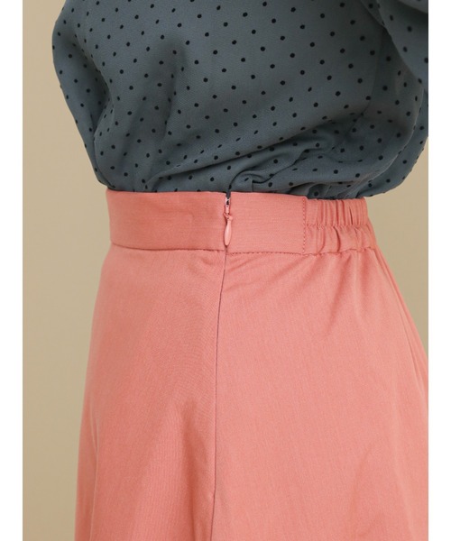 Te chichi（テチチ）の「ツイルフレアスカート（スカート・レディース・ブラウン/ピンク/グリーン・ﾌﾘ-）」の10枚目の写真