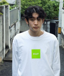 HUF / ハフ ESSENTIALS BOX LOGO L/S TEE ボックスロゴ ロンT