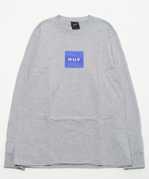 HUF(ハフ)の「HUF / ハフ ESSENTIALS BOX LOGO L/S TEE ボックスロゴ ロンT(Tシャツ/カットソー・メンズ・ホワイト/ブラック/グレー・SMALL/MEDIUM/LARGE/X-LARGE/XX-LARGE)」の15枚目の写真